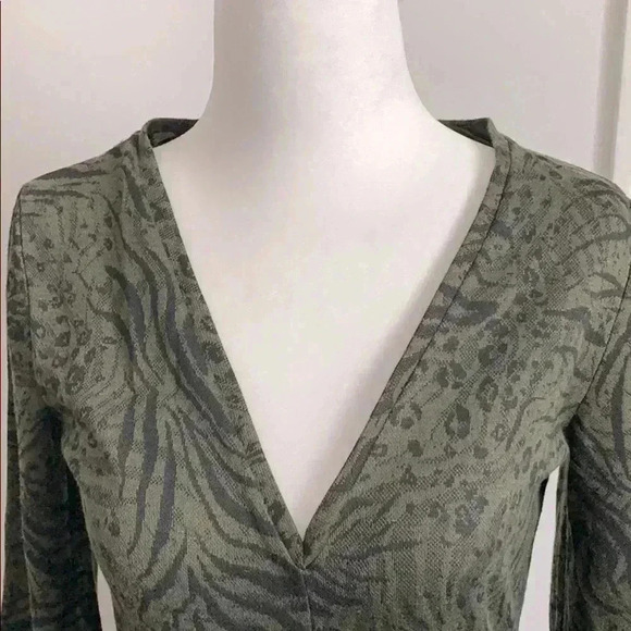 ❤️BNWOT Zara trafaluc animal print jumpsuit  size S - Picture 5 of 7